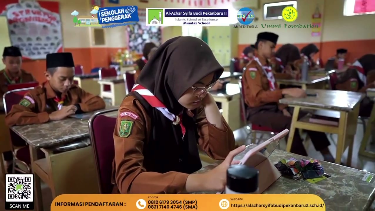 Suasana belajar di Al-Azhar Syifa Budi